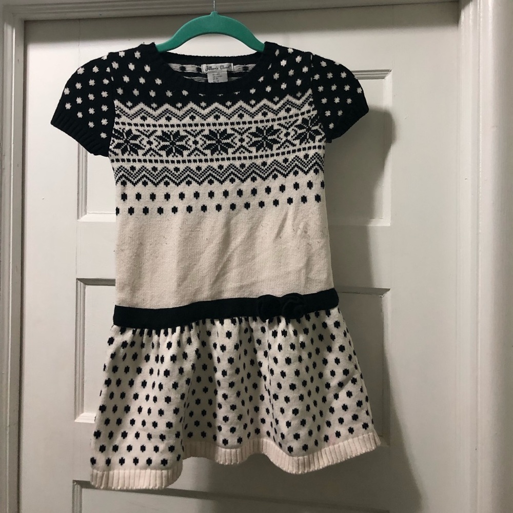 Cute little girls sweater dress